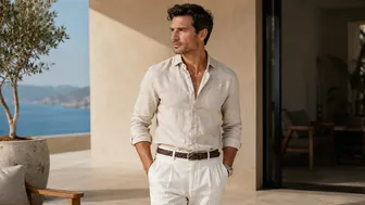 Como usar camisa de linho sem perder elegância